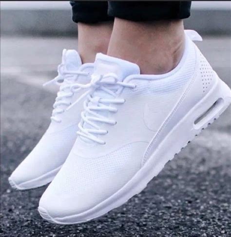 white Nike sneakers for women